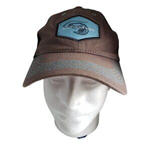 Southern Lure Women's Fishing Hat Mahi Embroidery Brown Black Mesh Snapback Cap